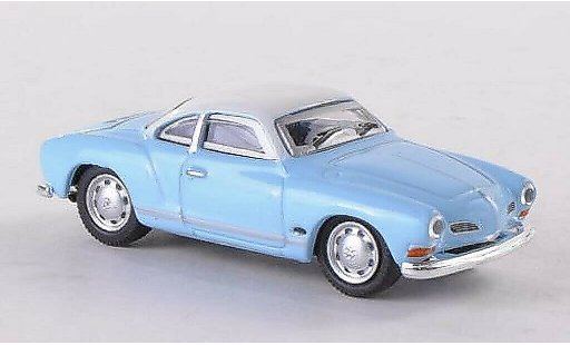 Volkswagen Karmann Ghia Coupe 1/87 Schuco Ghia blue/white diecast model cars