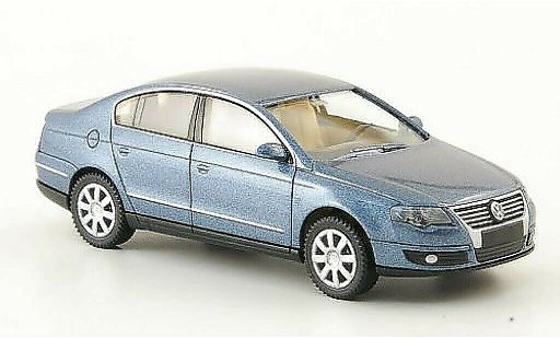 Volkswagen Passat B6 1/87 Wiking bluegrey 2005 diecast model cars