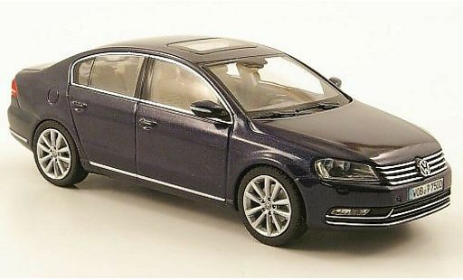 Volkswagen Passat B7 1/43 Schuco blue 2010 diecast model cars