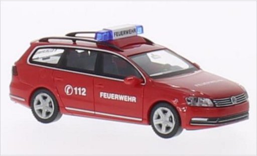 Volkswagen Passat B7 1/87 Wiking Variant Fire brigade diecast model cars