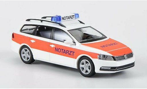Volkswagen Passat B7 1/87 Wiking Variant Notarzt diecast model cars