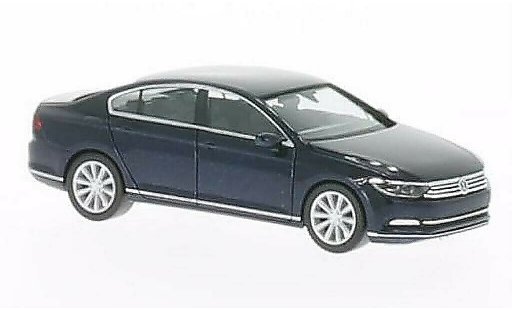 Volkswagen Passat B7 1/87 Herpa (B8) Limousine blue 2014 diecast model cars