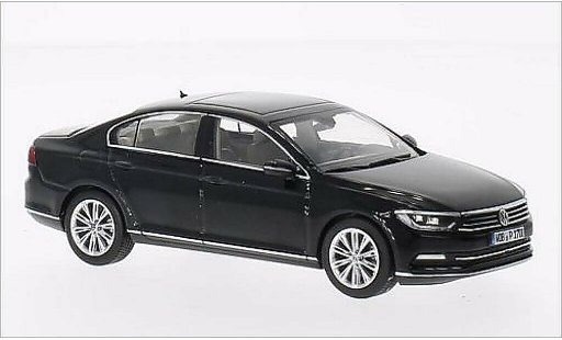 Volkswagen Passat B7 1/43 Herpa Limousine metallic black 2014 diecast model cars