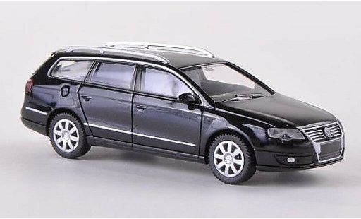 Volkswagen Passat B6 1/87 Wiking Variant black 2005 diecast model cars