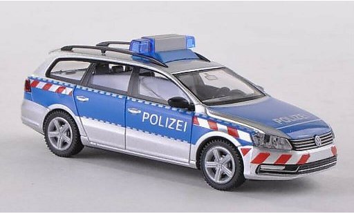 Volkswagen Passat B7 1/87 Wiking Variant Police diecast model cars