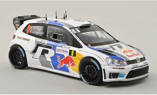 Volkswagen Polo WRC 1/43 Spark R No.8 Rally Frankreich 2013 /J.Ingrassia diecast model cars