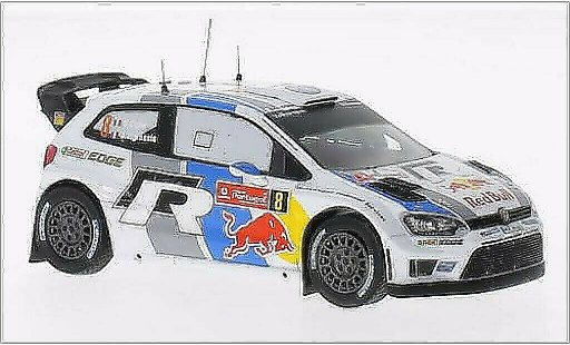 Volkswagen Polo WRC 1/43 IXO R No.8 Motorsport Red Bull Rally WM Rally Portugal 2013 /J.Ingrassia diecast model cars