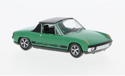 Diecast model cars Porsche 914 Base Volkswagen green 1969 1/87 Wiking