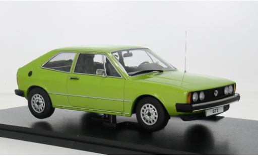 Diecast model cars Volkswagen Scirocco GTI 1 green 1/18 KK Scale