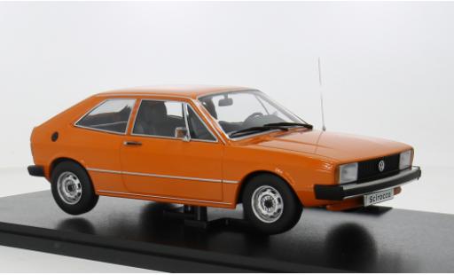 Diecast model cars Volkswagen Scirocco Base 1 L orange 1/18 KK Scale