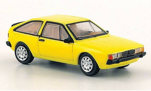 Volkswagen Scirocco Base 1/87 Norev II yellow 1980 diecast model cars