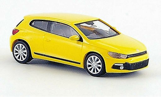 Volkswagen Scirocco Base 1/87 Wiking III yellow 2008 diecast model cars