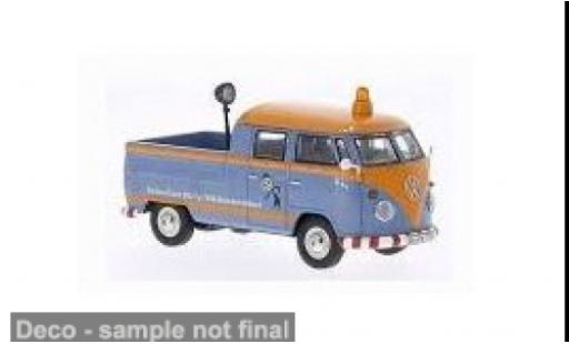 Diecast model cars Volkswagen T1 Base blue/orange Stra&Atilde;�endienst 1/43 Cararama