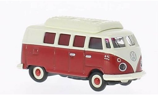 Volkswagen T1 Base 1/87 Schuco Bus Camper red/white diecast model cars