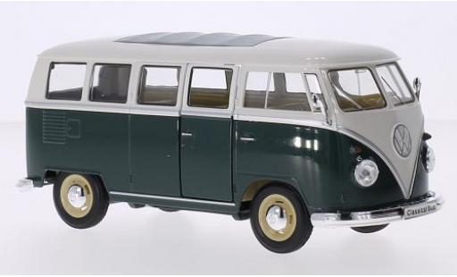 Diecast model cars Volkswagen T1 Base Bus gr&Atilde;&frac14; 1/24 Welly