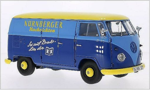 Volkswagen T1 Base 1/18 Schuco van Nurnberger Nachrichten diecast model cars