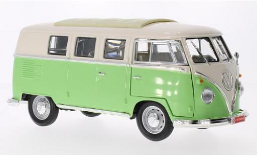 Diecast model cars Volkswagen T1 Base Microbus beige Lucky Die Cas 1/18 Lucky Die Cast