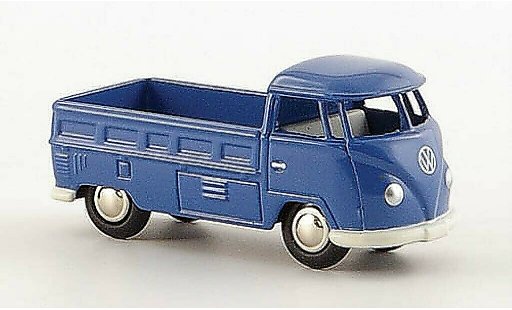 Volkswagen T1 Base 1/87 Bub flatbed blue diecast model cars