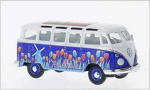 Volkswagen T1 B 1/64 Greenlight Samba Holland 1962 diecast model cars