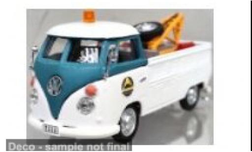Diecast model cars Volkswagen T1 Base white/blue 1/43 Cararama