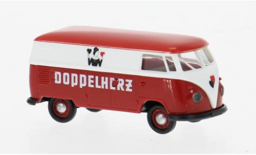 Diecast model cars Volkswagen T1 B van 1960 Doppelherz 1/87 Brekina