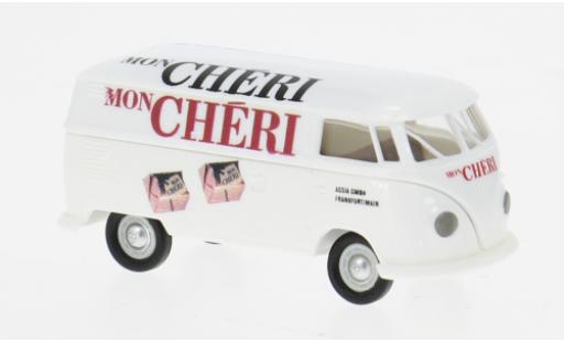 Diecast model cars Volkswagen T1 B van 1960 MonCheri 1/87 Brekina