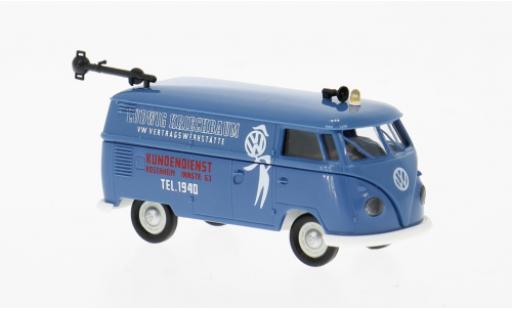 Diecast model cars Volkswagen T1 B van 1960 Kriechbaum 1/87 Brekina