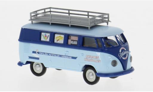 Diecast model cars Volkswagen T1 B Estate 1960 Riksbaren 1/87 Brekina