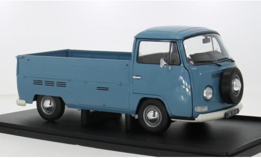 Diecast model cars Volkswagen T2 Base blue 1/18 Solido
