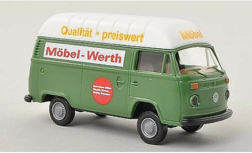 Volkswagen T2 Base 1/87 Brekina Hochroof-van Mobel Werth (CH) diecast model cars