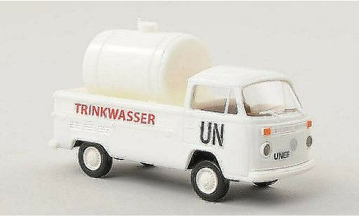 Volkswagen T2 Base 1/87 Brekina flatbed UN - Trinkwasser with Ladegut diecast model cars