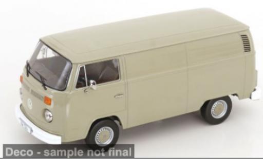 Diecast model cars Volkswagen T2 B Bus grey 1972 1/18 KK Scale