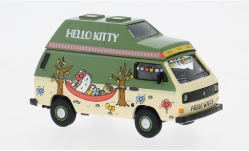 Diecast model cars Volkswagen T3 Base Hello Kitty Camping 1/64 Tarmac Works