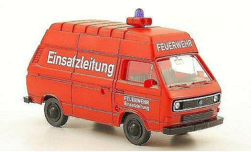 Volkswagen T3 Base 1/87 Wiking Hochroofvan Fire brigade Einsatzleitung diecast model cars