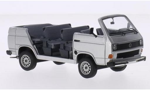 Diecast model cars Volkswagen T3 Base Werksbesich silver 1/43 AutoCult