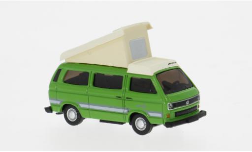 Diecast model cars Volkswagen T3 B Westfalia green 1/87 Schuco