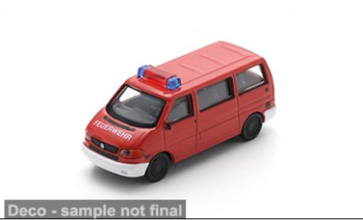 Diecast model cars Volkswagen T4 Base Fire brigade 1/87 Schuco