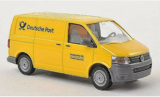 Volkswagen T5 Base 1/87 Wiking van Deutsche Post diecast model cars