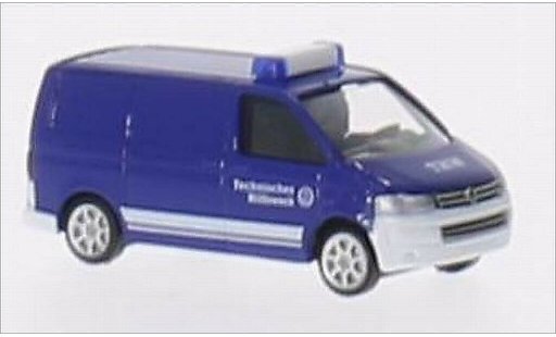 Volkswagen T5 Base 1/160 Wiking van THW diecast model cars