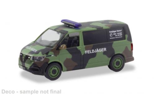 Diecast model cars Volkswagen T6 T6.1 .1 Bus Feldj&Atilde;&curren;ger Military 1/87 Herpa