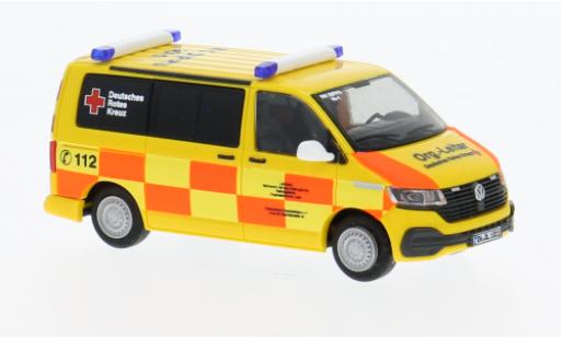 Diecast model cars Volkswagen T6 T6.1 .1 DRK KV Dippoldiswalde 1/87 Rietze