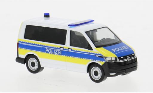 Diecast model cars Volkswagen T6 T6.1 .1 Police N 1/87 Herpa