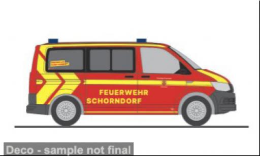 Diecast model cars Volkswagen T6 T6 FW Schorndorf 1/87 Rietze