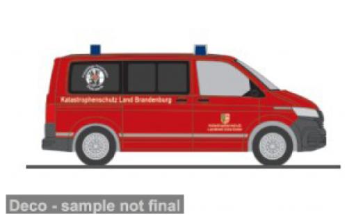 Diecast model cars Volkswagen T6 T6 Katastrophenschutz Elbe-Elster 1/87 Rietze
