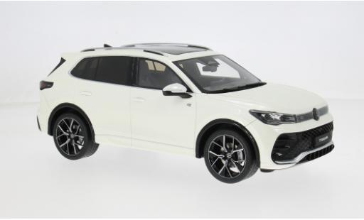 Diecast model cars Volkswagen Tiguan R-Line E TSI white 2024 1/18 Ottomobile