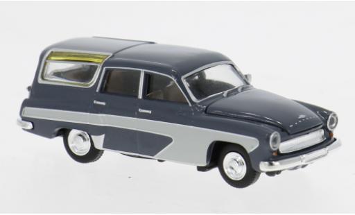 Diecast model cars Wartburg 311 Camping grey/grey 1959 1/87 Brekina