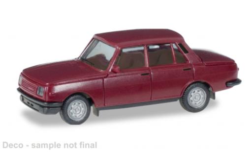 Diecast model cars Wartburg 353 Base red 1985 1/87 Herpa