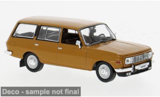 Diecast model cars Wartburg 353 Tourist brown 1/43 IXO