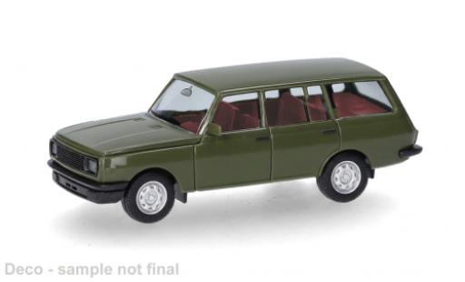 Diecast model cars Wartburg 353 Tourist olive 1984 1/87 Herpa