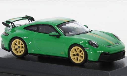 Diecast model cars Porsche 911 GT3 vert 1/64 Wbros